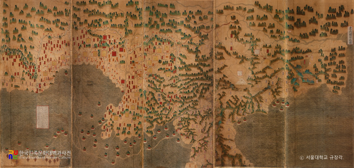 요계관방지도 1∼5폭