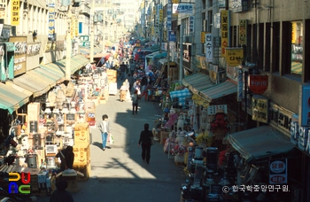 부산 국제시장 포목점