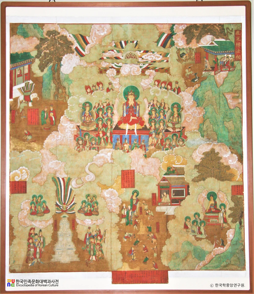 하동 쌍계사 팔상전 팔상탱