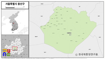 서울특별시 용산구 법정구역도