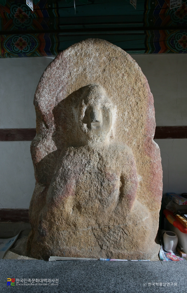 영산 구계리 석조 여래 좌상