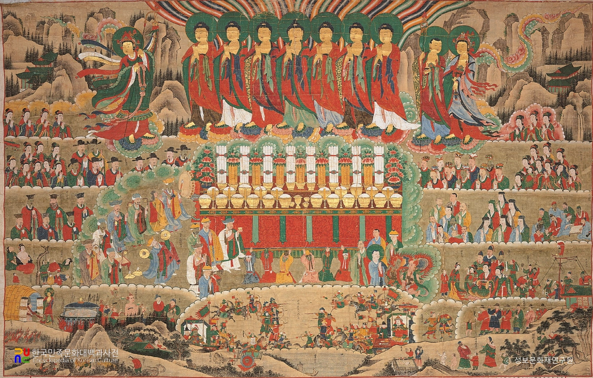 상주 남장사 감로왕도