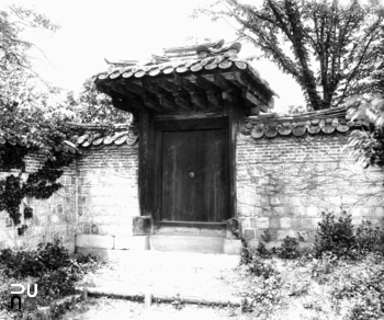 서울 경복궁 중 자바 스크립트 슬롯 머신 일각문 정측면