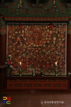 보은 법주사 대웅보전 신중도