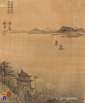 동정악루도(정선 작)