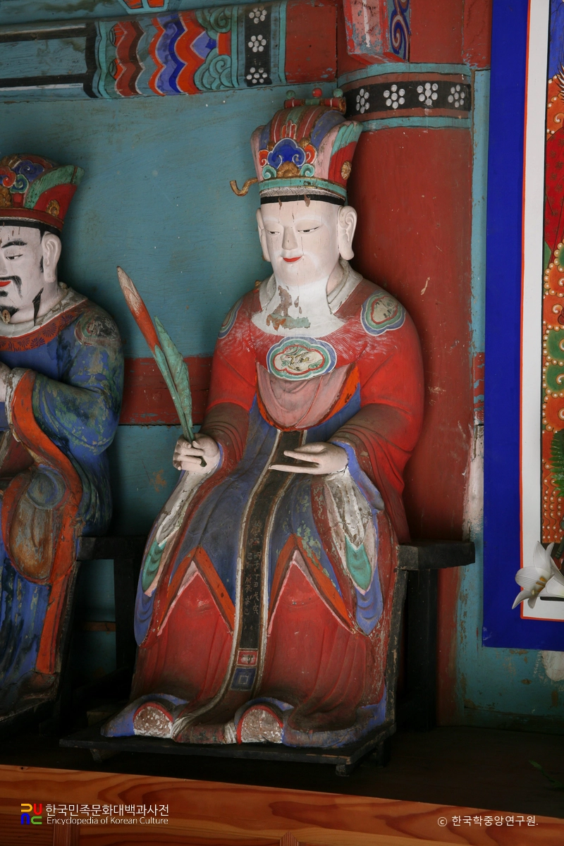 고창 문수사 목조지장보살좌상 및 시왕상