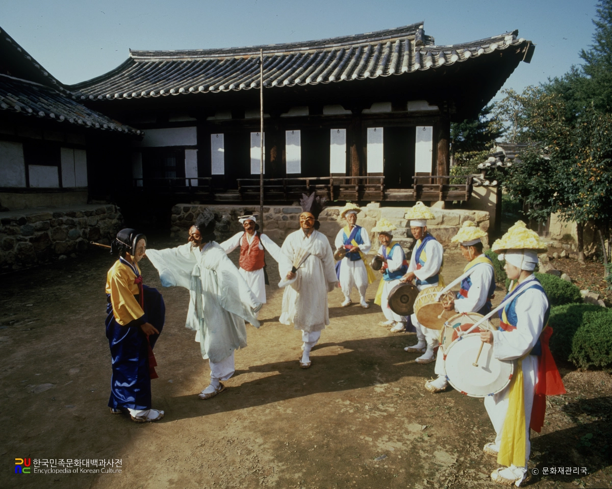 하회 별신굿탈놀이 / 양반선비마당
