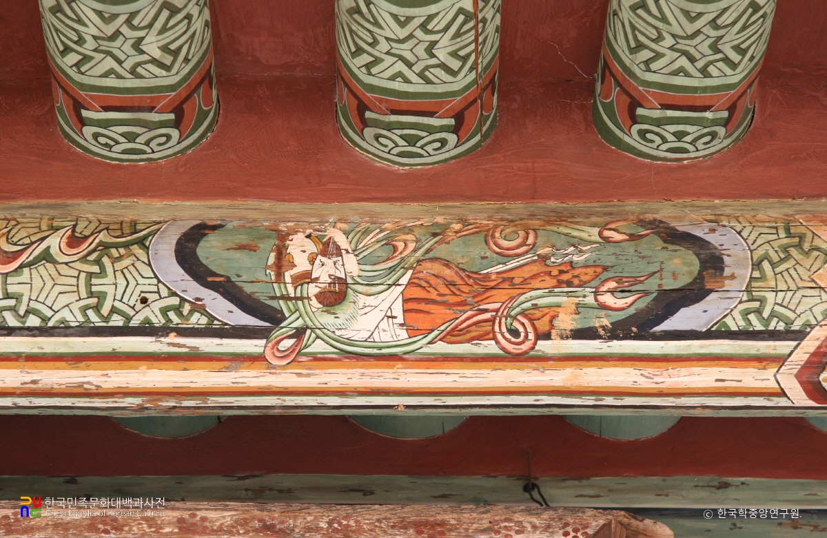 안동 봉정사 극락전 세부