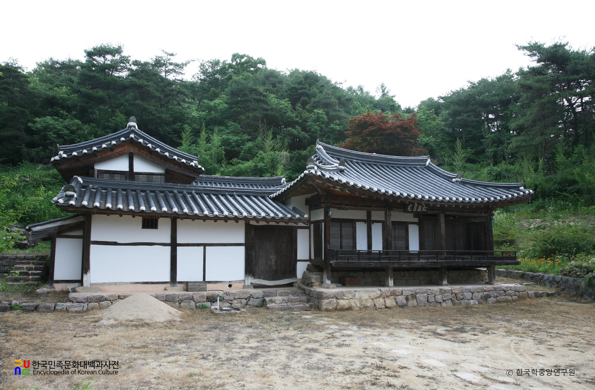 안동 송암구택 전경