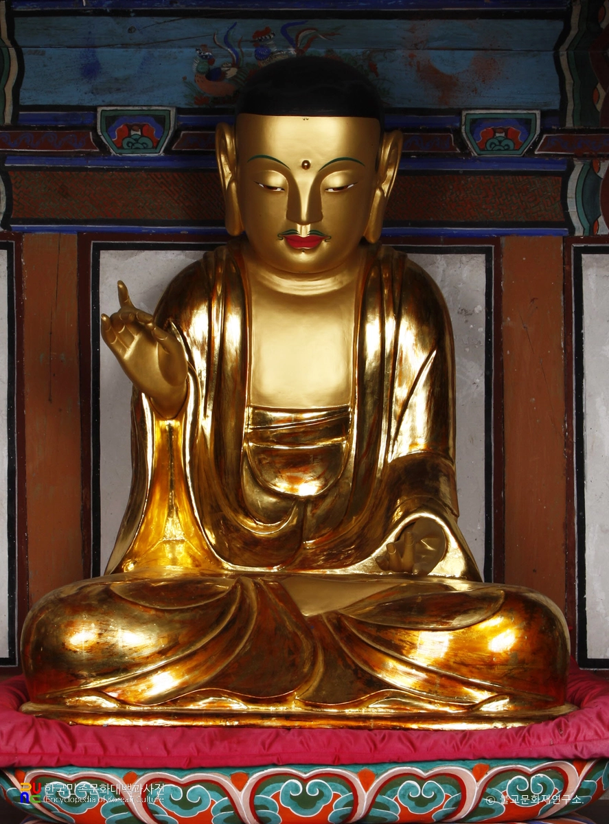 통영 안정사 목조 지장시왕상