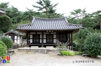 경남 고성 수림서원 중 산해정 정면