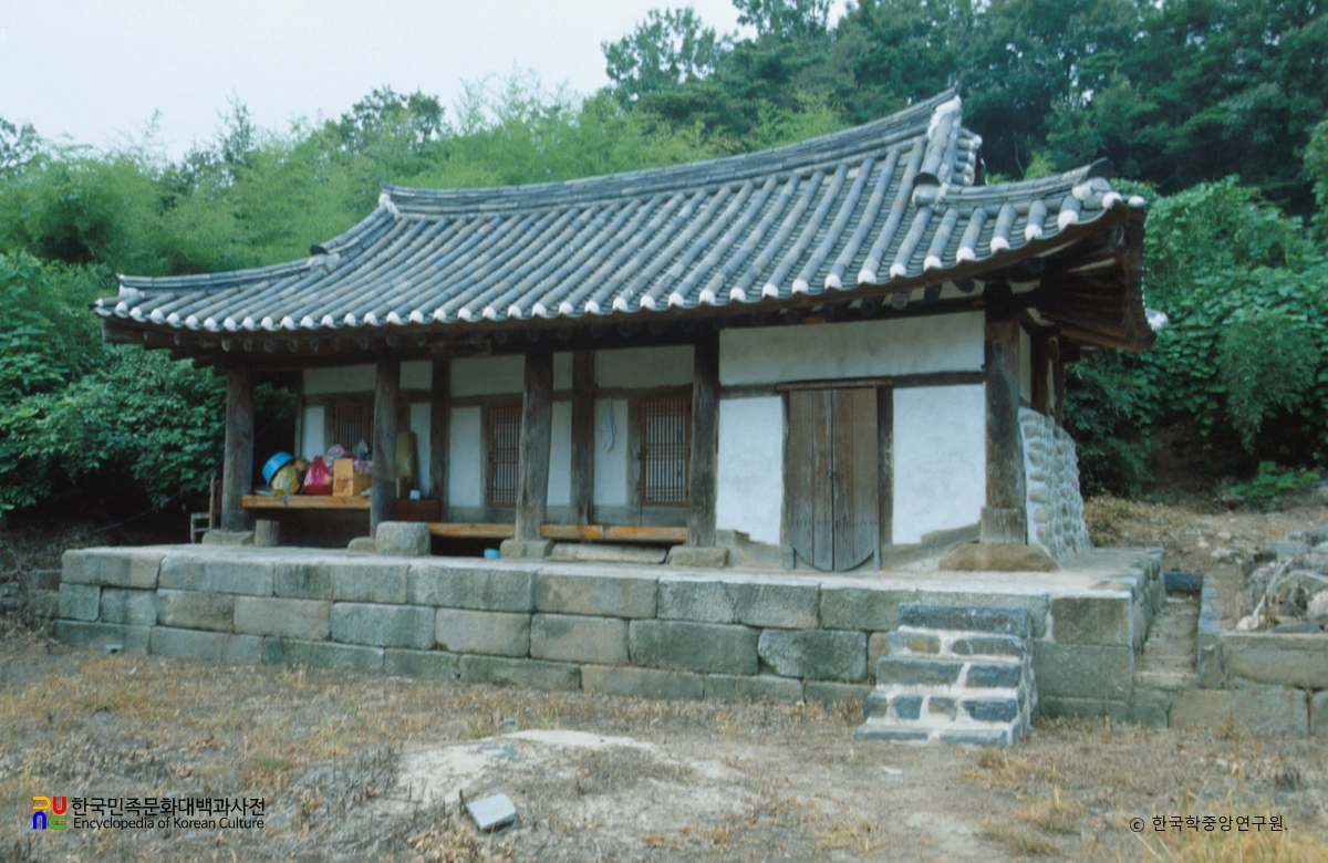 논산 영사암 정측면
