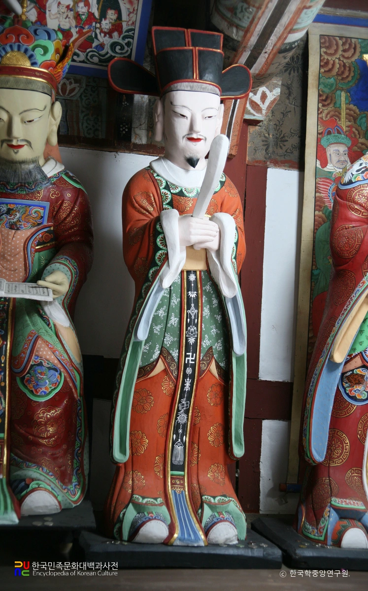 나주 다보사 명부전 시왕상