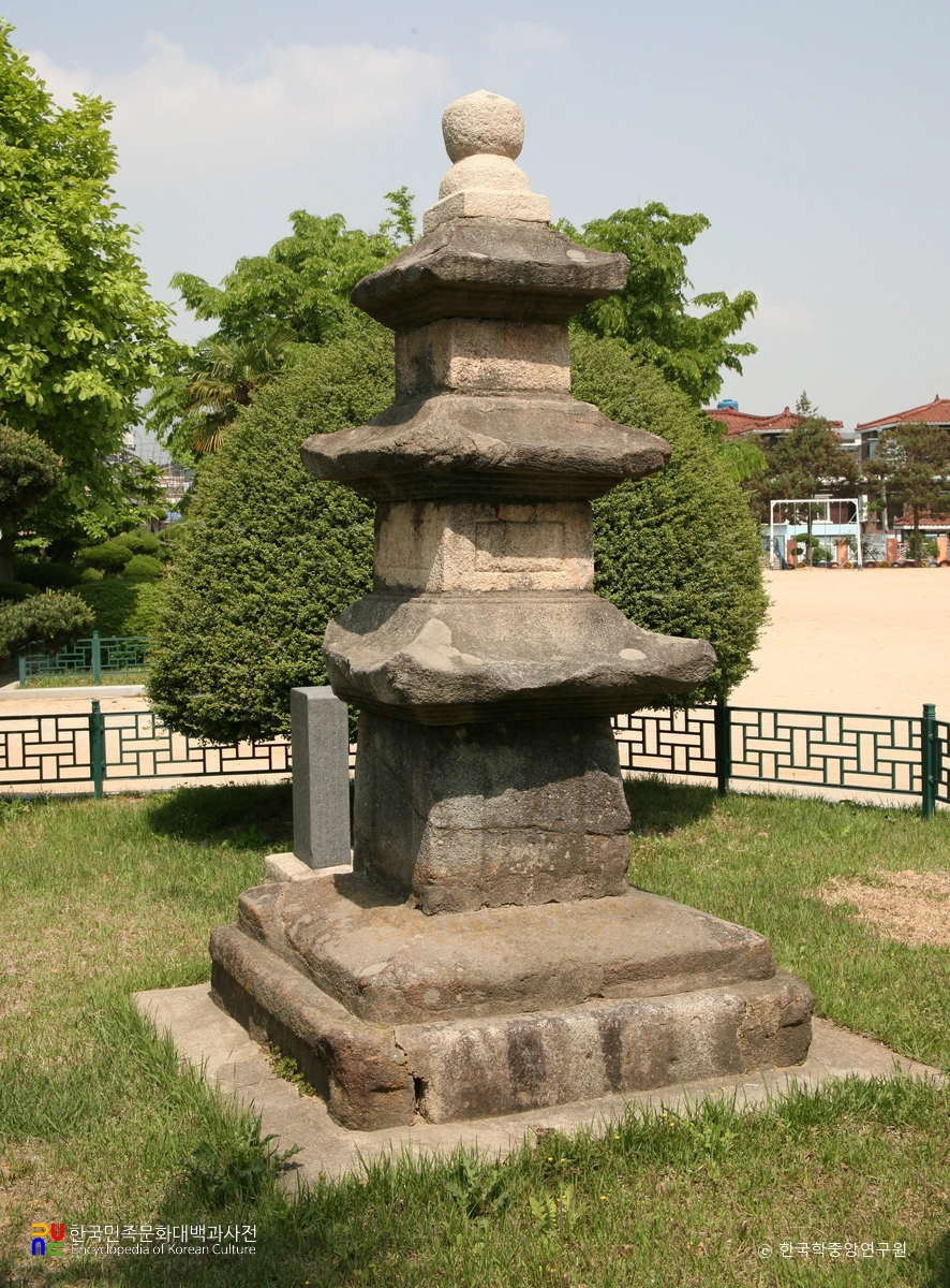 창원 지귀동 봉림사지 삼층석탑