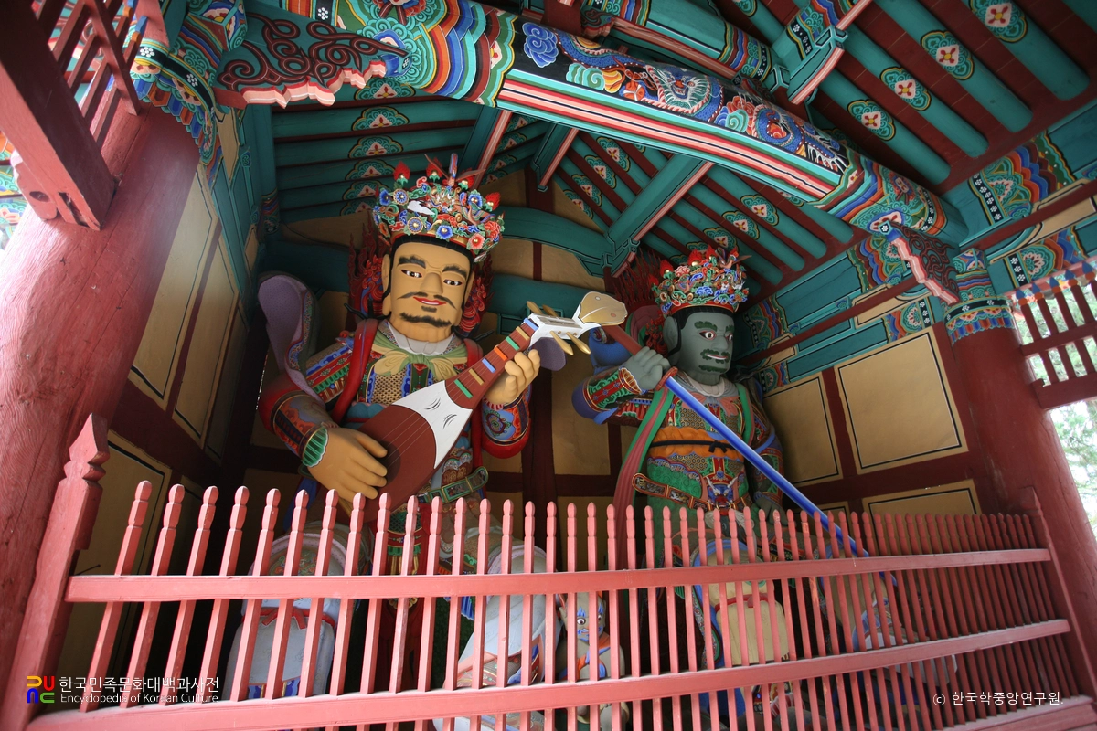 하동 쌍계사 사천왕상