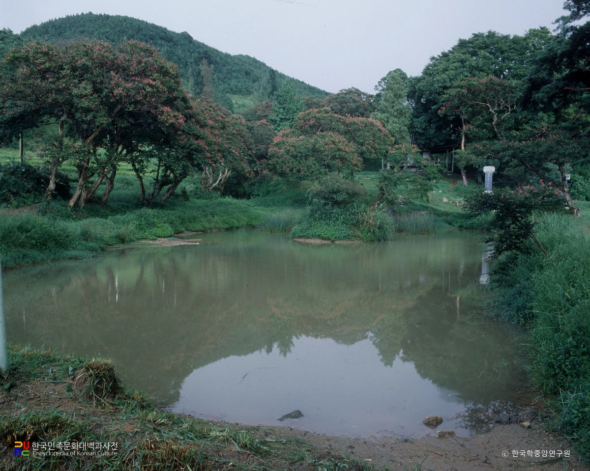 담양 후산리 명옥헌 정원
