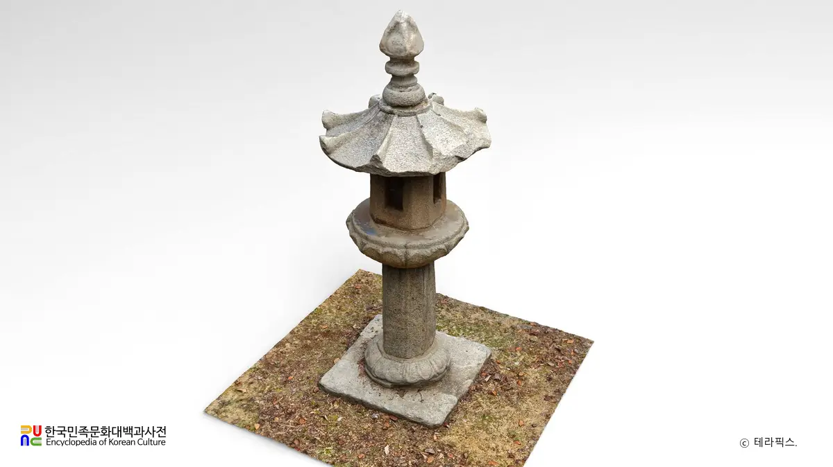 김제 금산사 석등 남서면