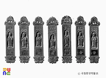 순천 송광사 경패 이면