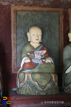 해남 미황사 십육나한상