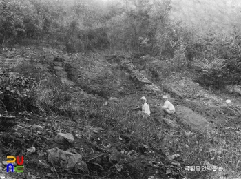 충남 공주 학봉리 제1호 요지 전경