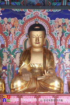 강진 고성사 목조삼불프라그마틱 슬롯 무료체험 / 석가여래상