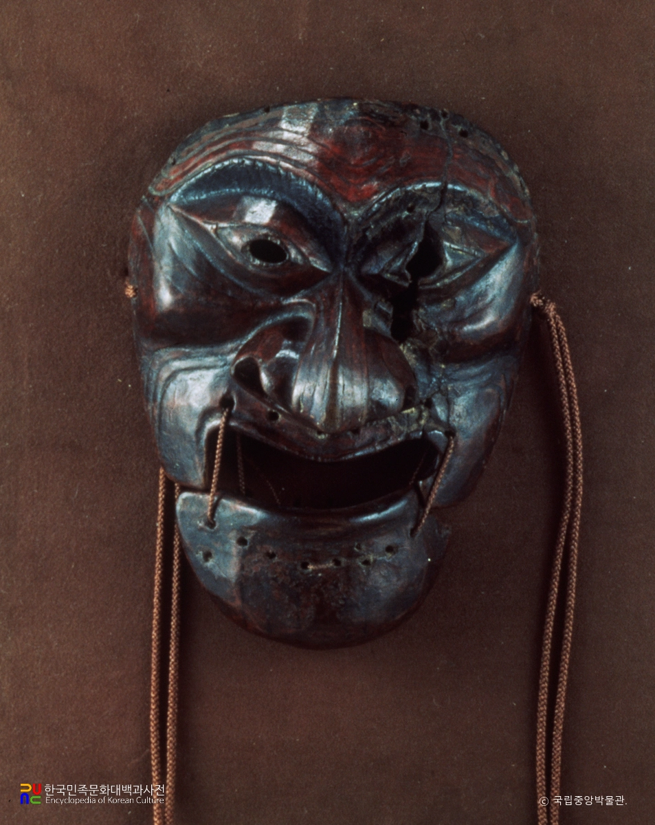 하회탈 및 병산탈 중 하회탈 - 선비탈