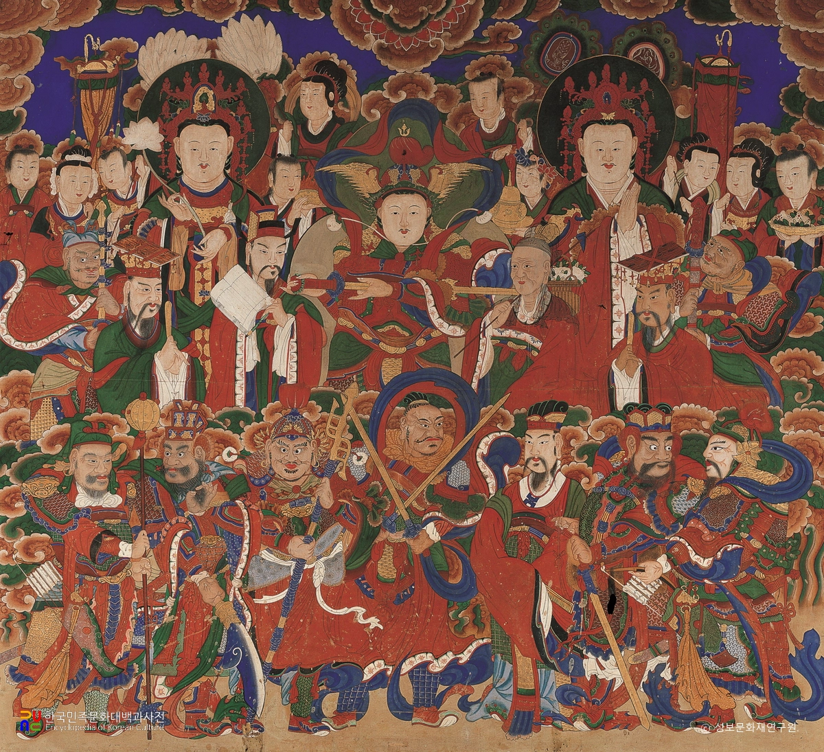 남양주 봉영사 신중도