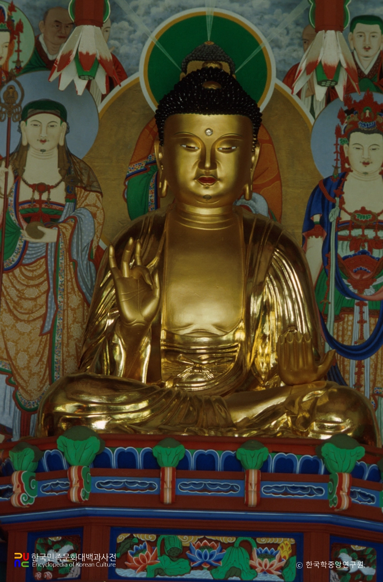 나주 심향사 건칠아미타여래좌상