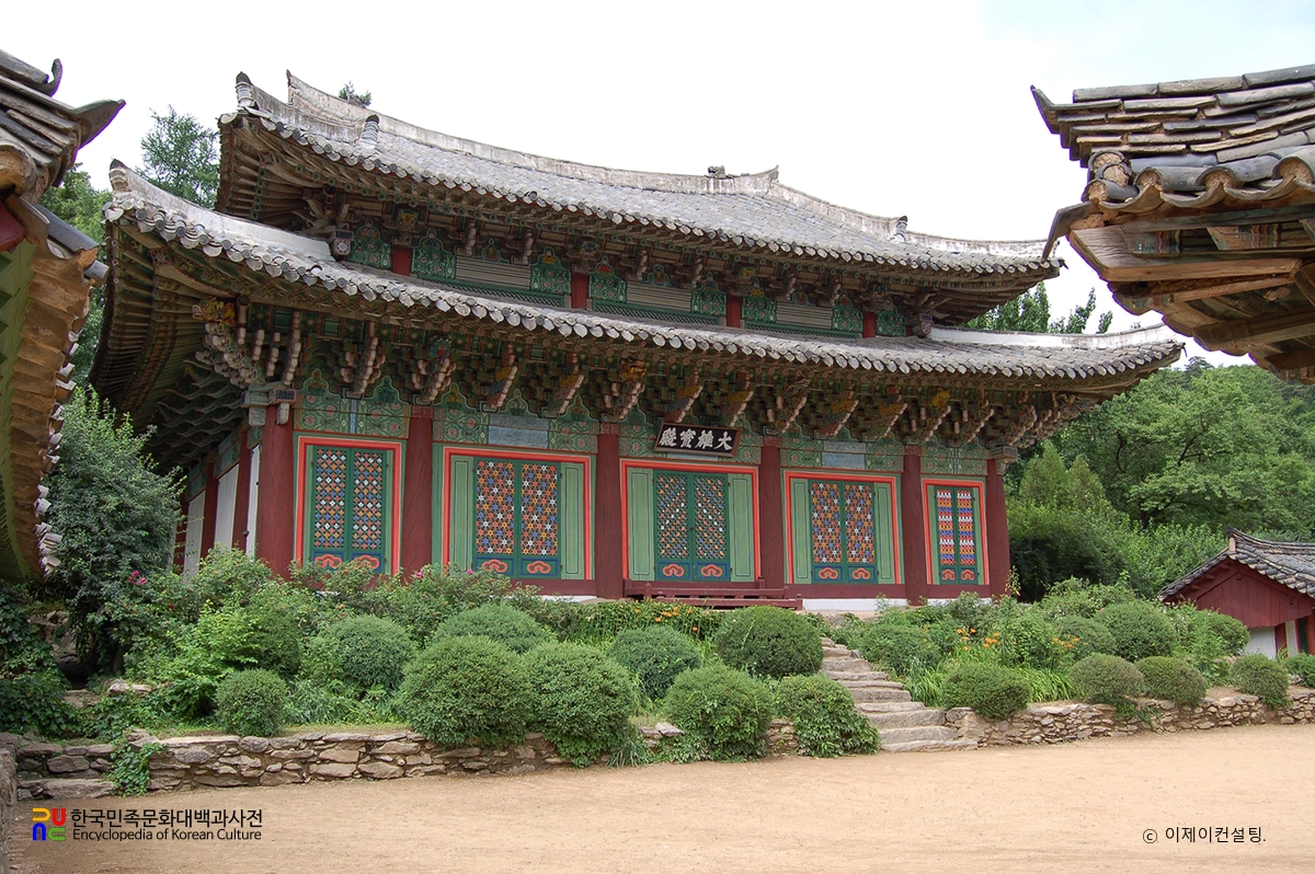 평성 안국사 대웅전