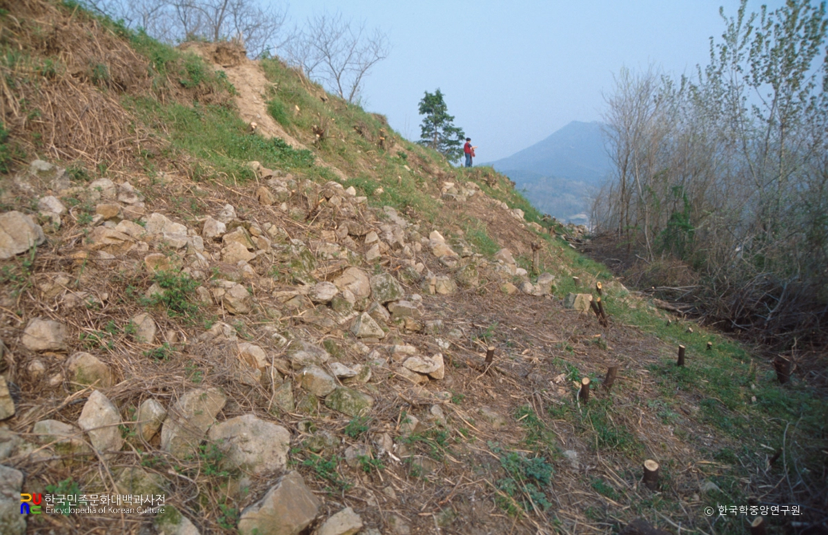 정읍 고사부리성 성벽