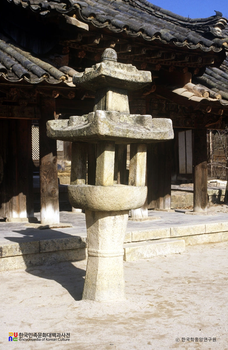 양산 통도사 석등