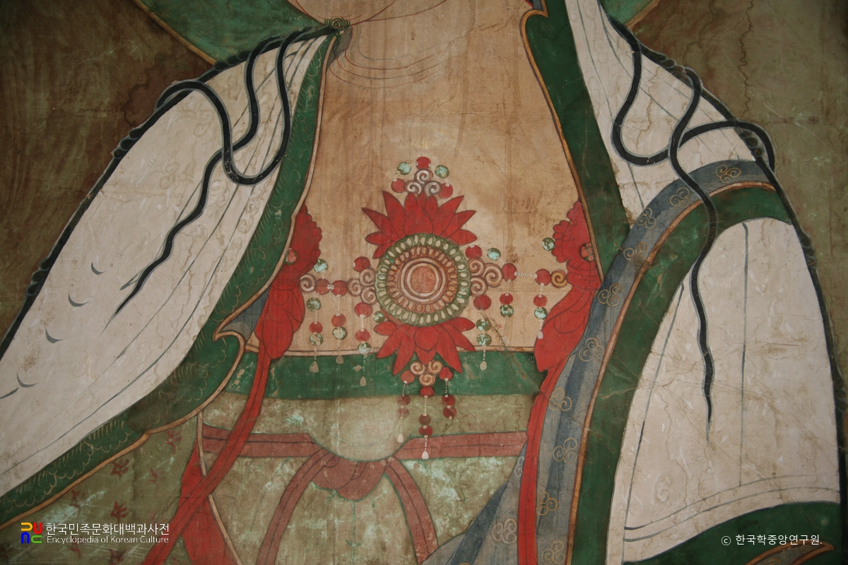 여수 흥국사 대웅전 관음보살 벽화