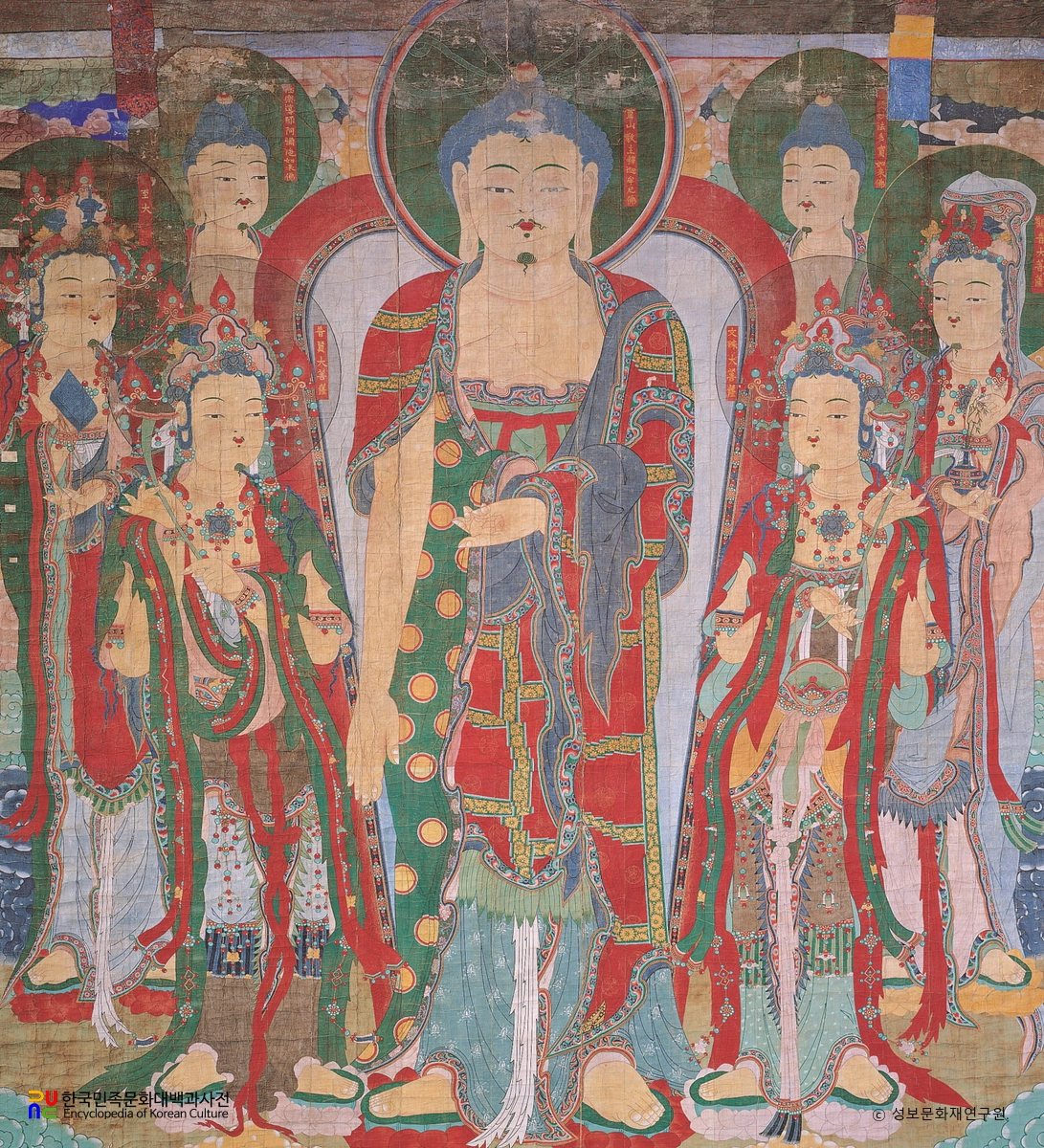 내소사 영산회 괘불탱