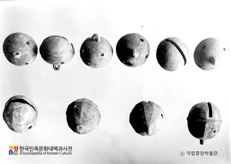 경북 경주 호우총 출토 마령