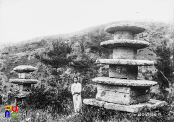 화순 운주사 원형석탑