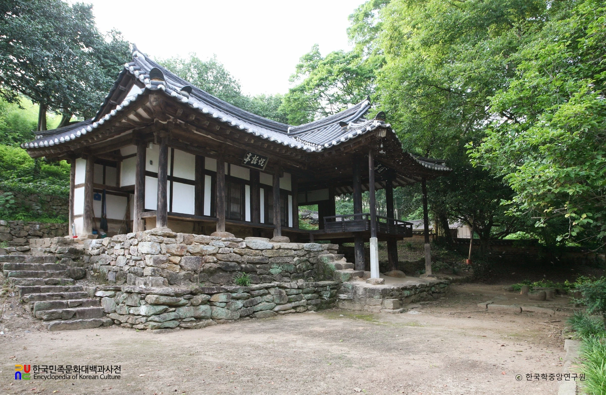 보성 열화정 정측면