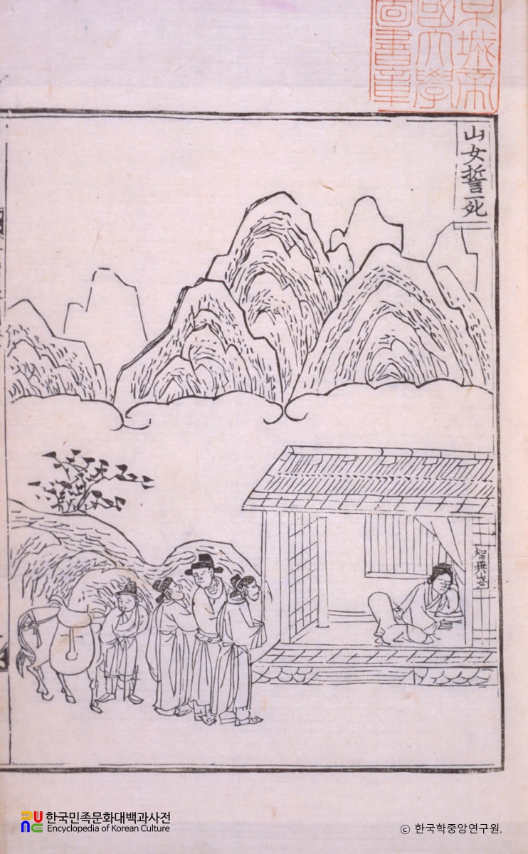 동국신속삼강행실도 / 산녀서사