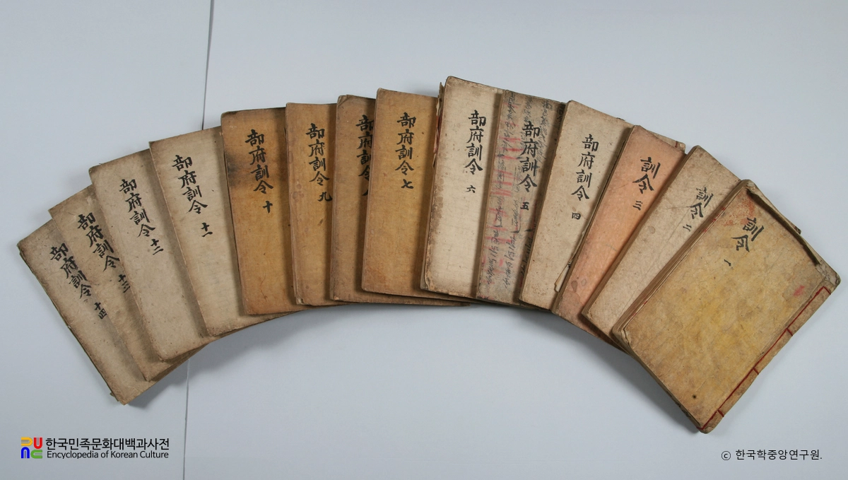 선산 노진환 소장 전적 / 훈령