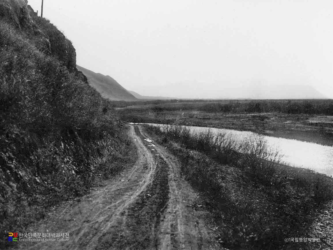 함북 종성 하삼봉 석기시대 유적 원경