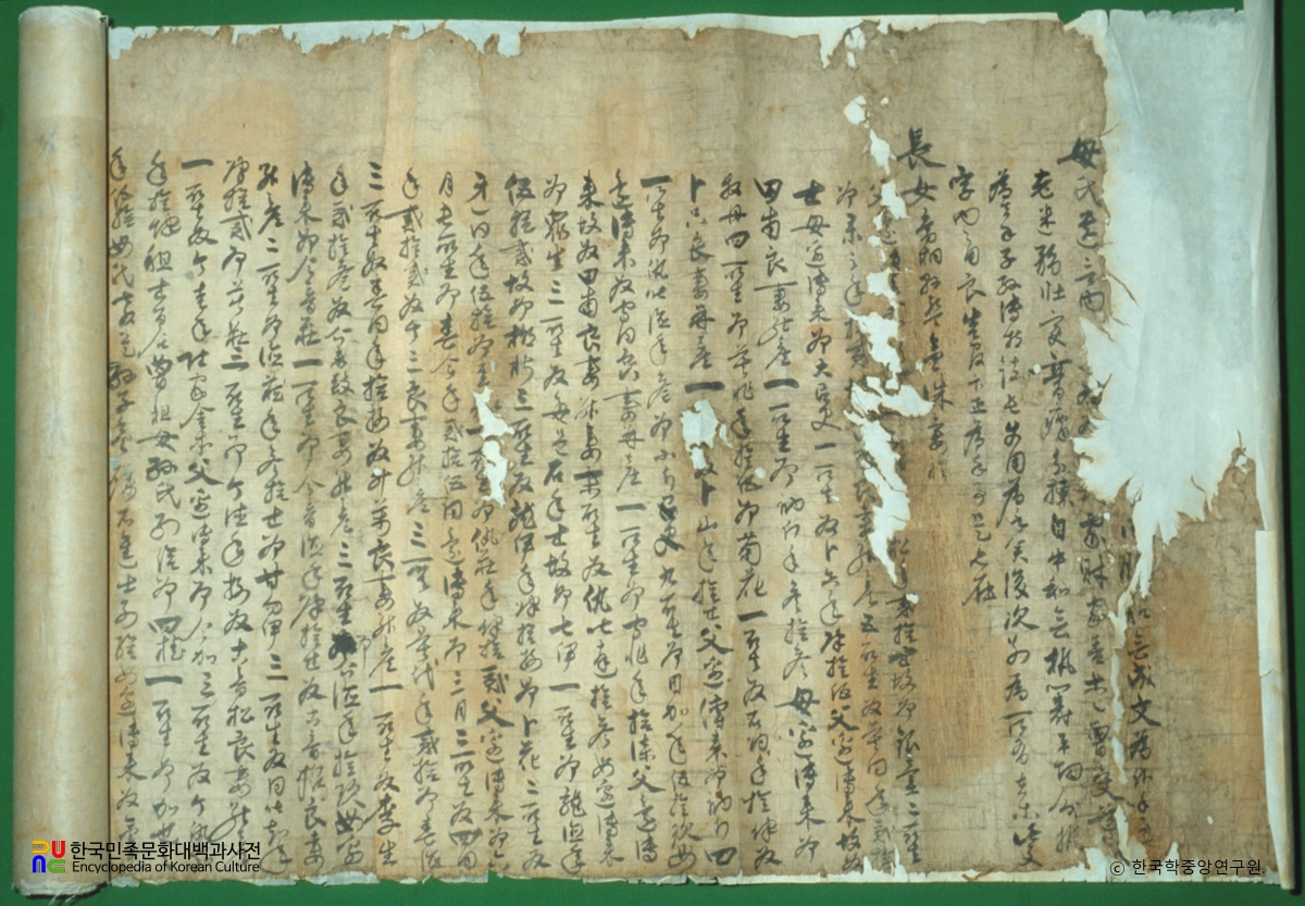 권주 종가 문적