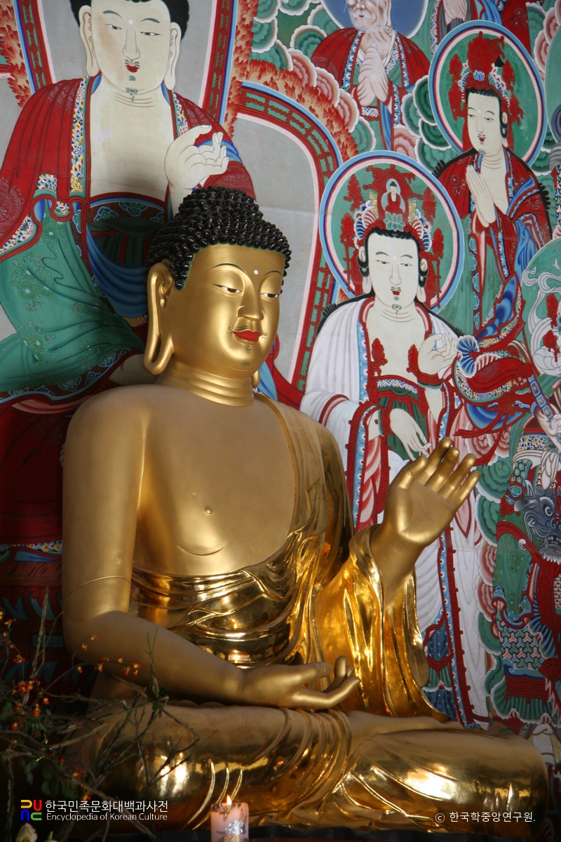 경주 불국사 금동아미타여래좌상