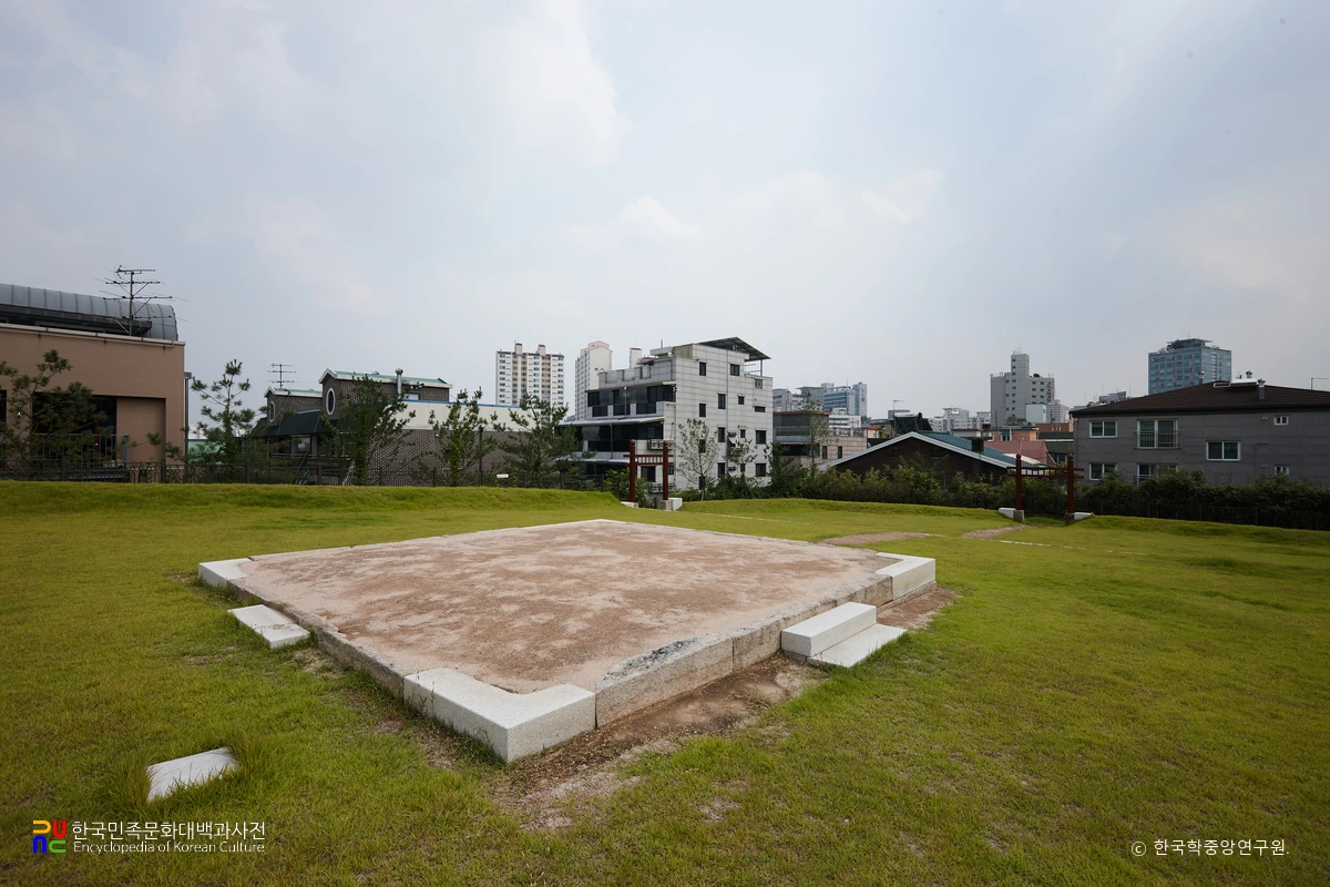 서울 선농단 후측면