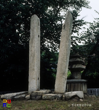 안양 중초사지 당간지주