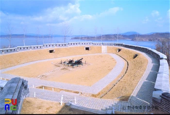 강화 광성보 내부 전경