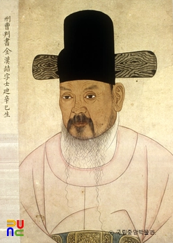 해동진신도상 중 김한철 초상