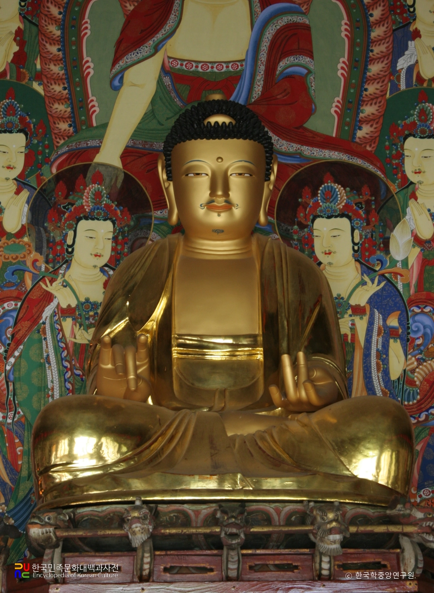 구미 수다사 목조 아미타여래 좌상