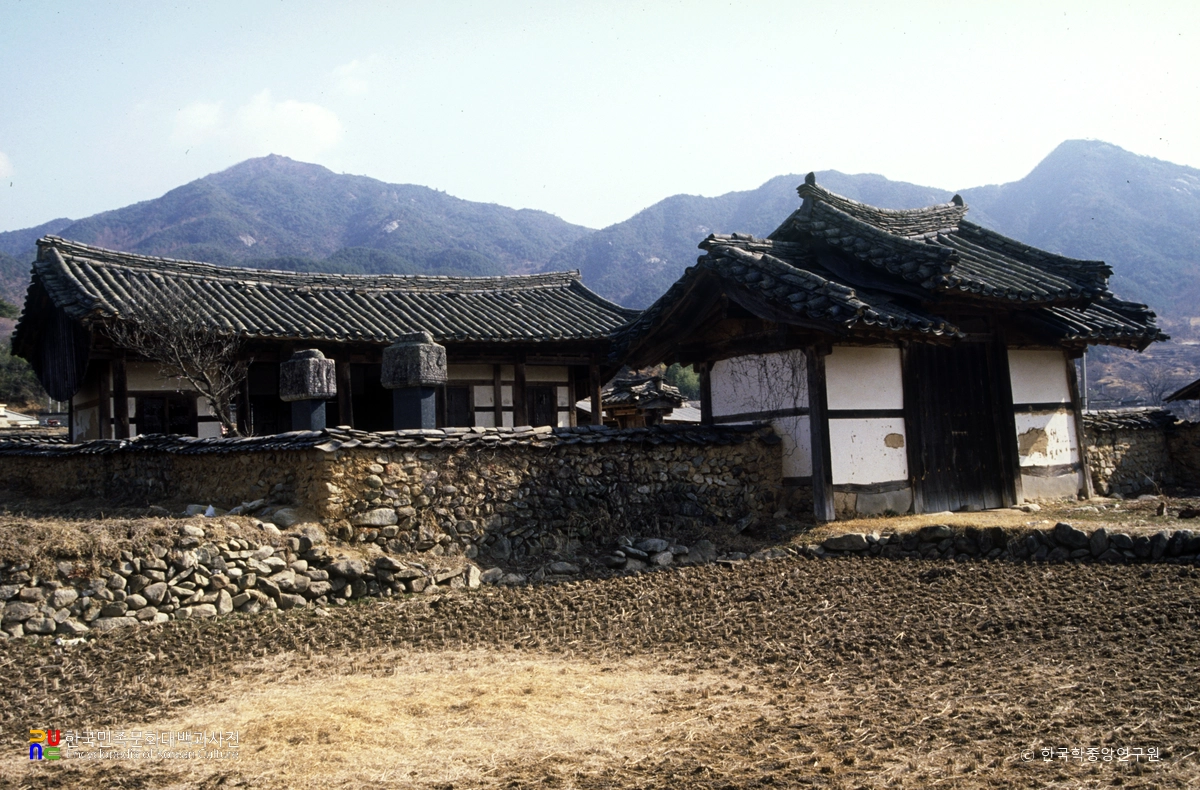 거창 갈천서당 전경