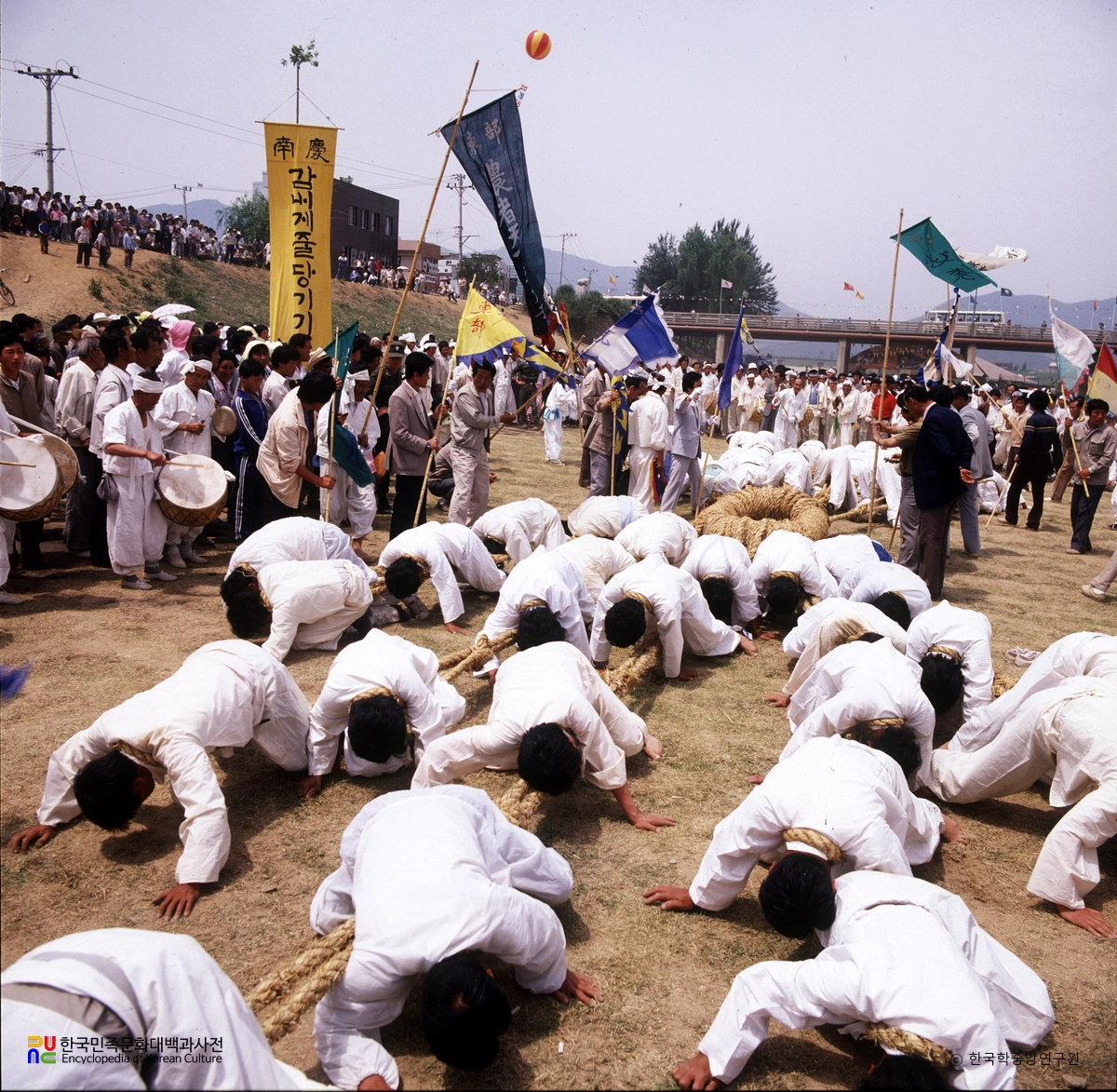 감내 게줄당기기