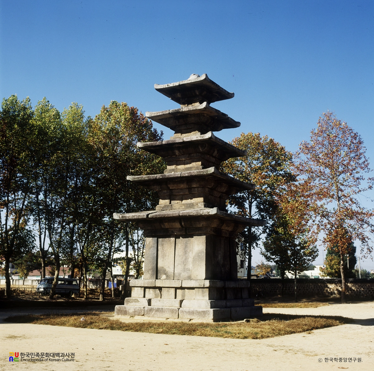 부여 정림사지 오층석탑