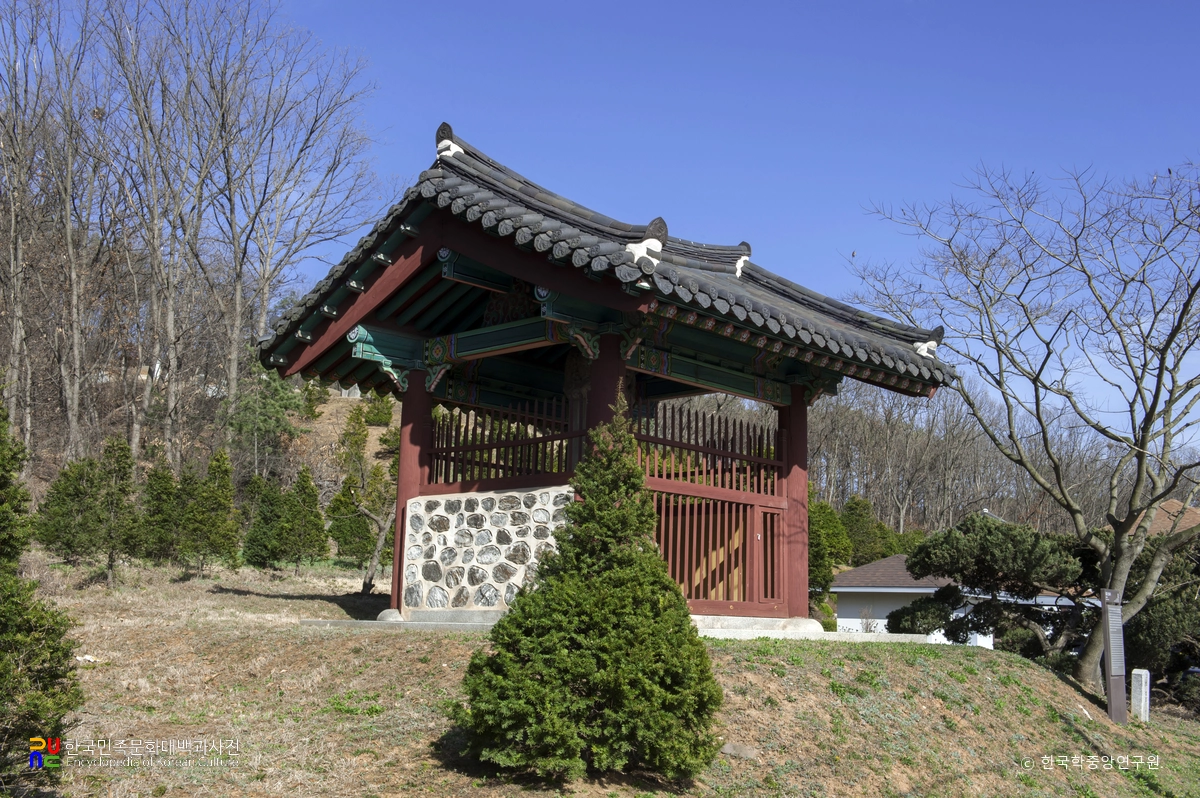 김포 심강 신도비 비각